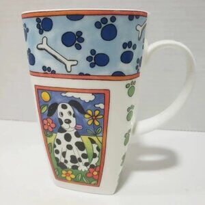 Fine Bone China Crown Trent Dog Coffee mug